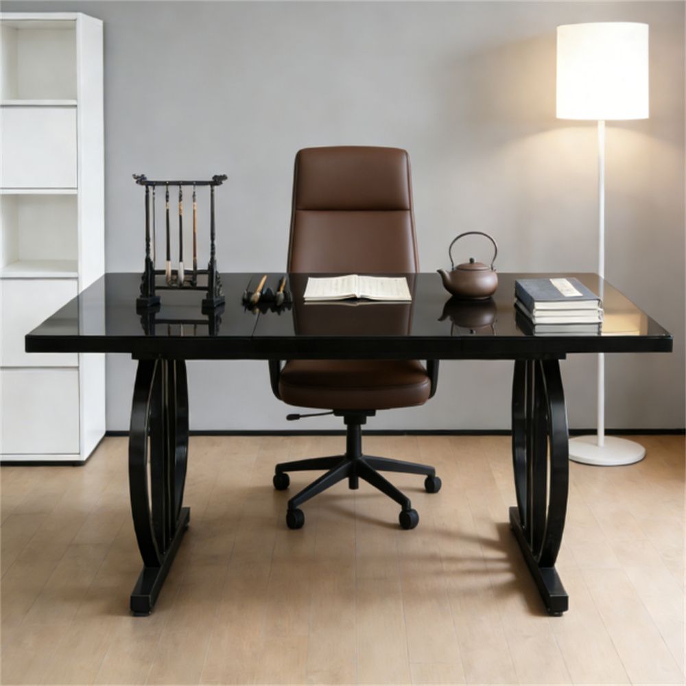 63" Modern Executive Desk | Large Computer Desk, Writing Table, Conference & Gaming Workstation